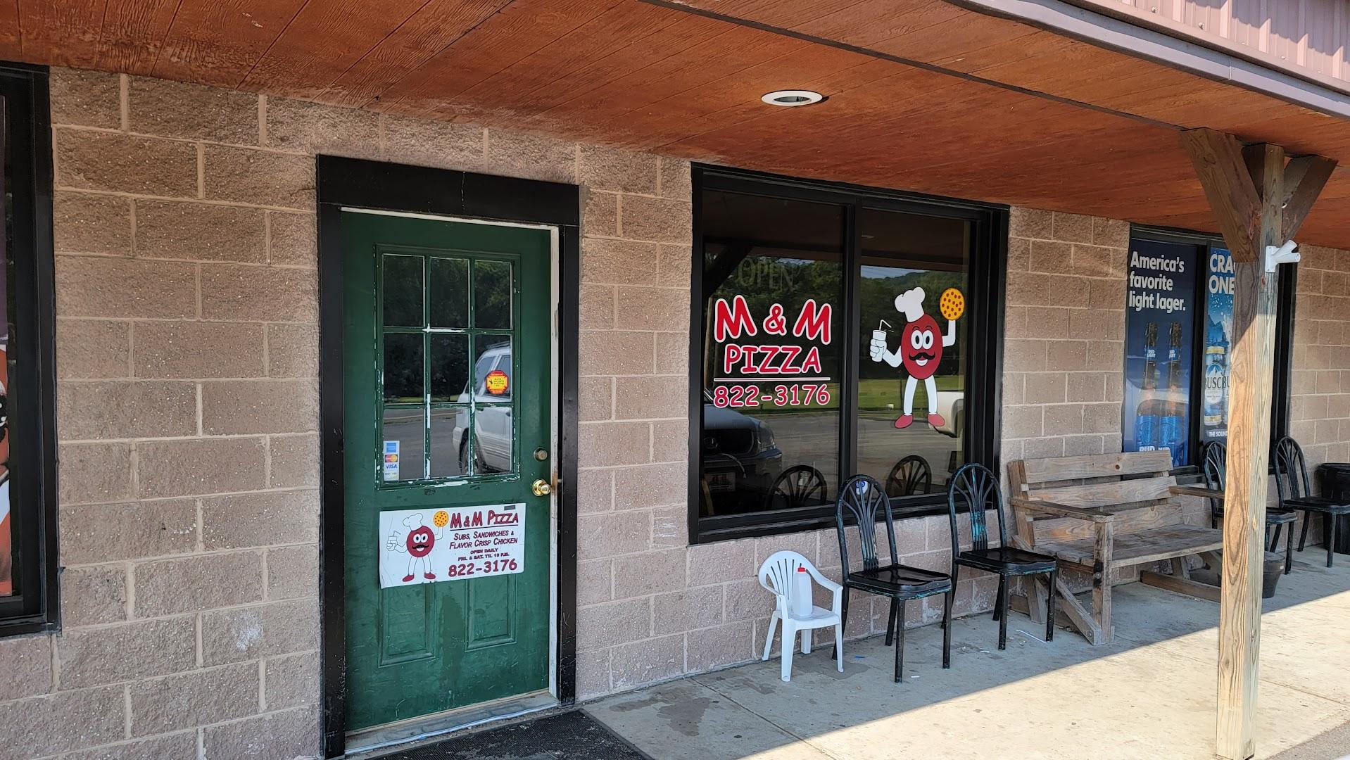 M&M Pizza Menu